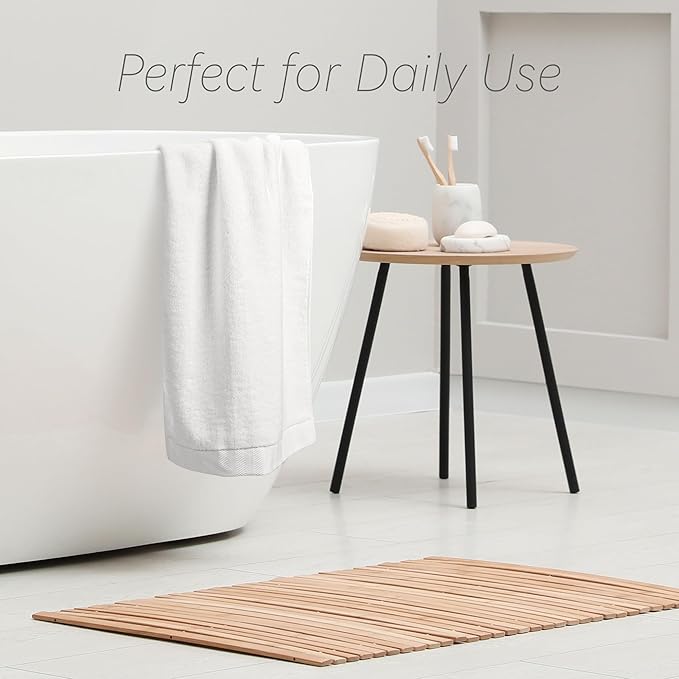 Hand Towel - 100% Cotton White Towels - Image 3