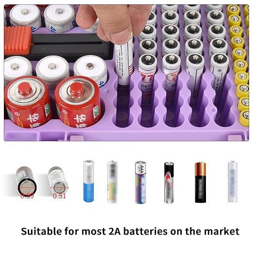 Battery Organizer Storage Case - Image 2