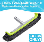 Sepetrel 17.5" Pool Brush Head for Cleaning Walls, Heavy Duty Inground/Above - Image 2