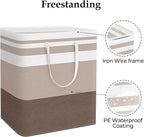 StorageRight Large Collapsible Laundry Basket Hamper - Image 3