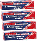 12" x 1000" Standard Aluminum Foil Roll by Unknown