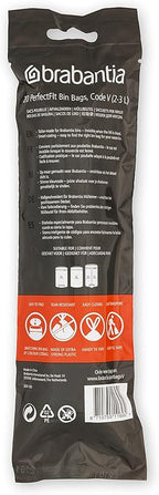Brabantia PerfectFit Trash Bags Thick Plastic Trash Can Liners - Image 3