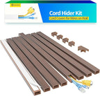 Yecaye Cord Hider, 113in Medium Cord Covers - Image 8