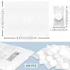 Classycoo Compressed Towel 100 PCS Mini Tablets Disposable Portable Face Towel - Image 4