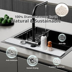 Stone Faucet Mat for Kitchen Sink - Image 9