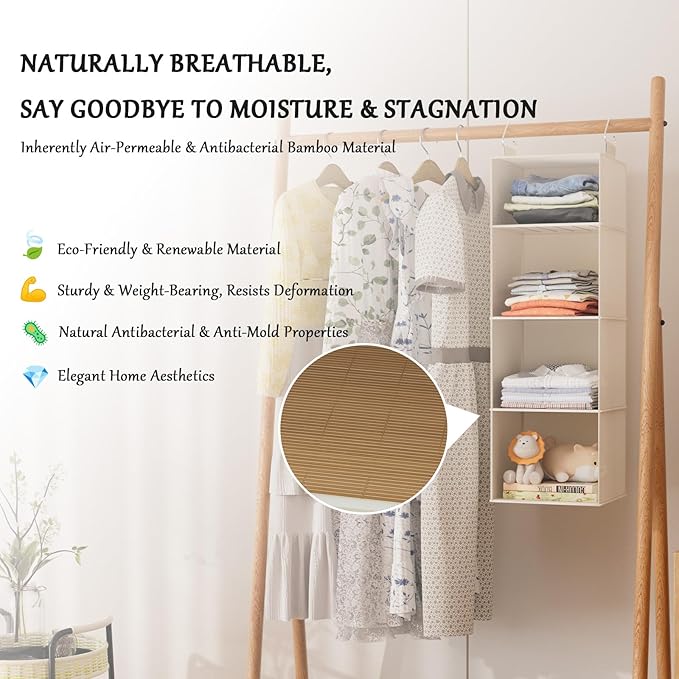 VERONLY Hanging Closet Organizer and Storage - Image 5