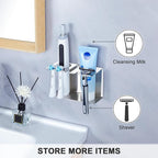 Toothbrush Head Holders, Electric Tooth Brush Head Holder, Wall Mounted - Image 8