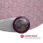 Large Battery Operated Portable Lint and Fuzz Remover Fabric Shaver - Image 2