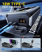 AUXITO 6000A Jump Starter, 12V Car Battery Jump Starter, Up to All Gas & 12L - Image 7