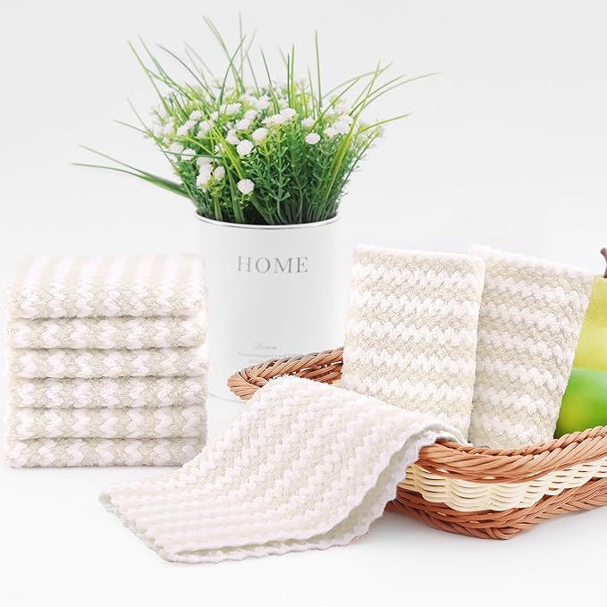 Homaxy 18 Pack Kitchen Dish Cloths, Ultra Soft and Absorbent Dish Towels - Image 6