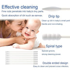 Baby Cotton Swabs, Paper Sticks Cotton Buds - Image 3