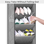 SLEEPING LAMB Over The Door Shoe Organizer - Image 6