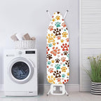 ZDCUSTOM Multicolor Dog Paw Print Ironing Board Cover 15x54 Replacement Iron - Image 3