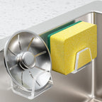NiHome Clear Acrylic Kitchen Sink Sponge Holders 2PCS - Image 2