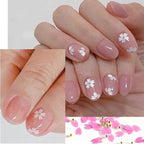 Flower Petals Glitter Nail Art Sequins, Mixed Floral Nail Flakes Beads - Image 2