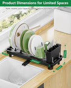 Small Dish Drying Rack, Compact Dish Rack - Image 2