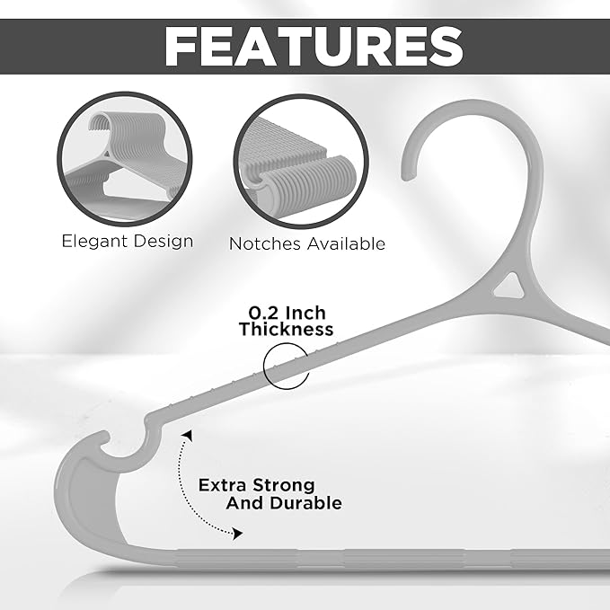 Utopia Home Clothes Hangers - Image 5