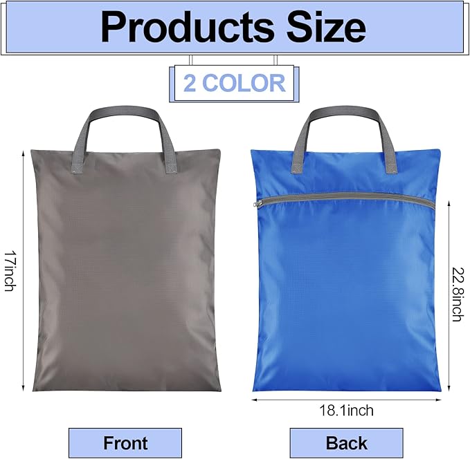 2 Pcs Travel Laundry Bags Waterproof - Image 7