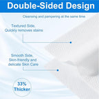 Disposable Face Towels, Dry Wipes Face Tissues Towelettes - Image 3