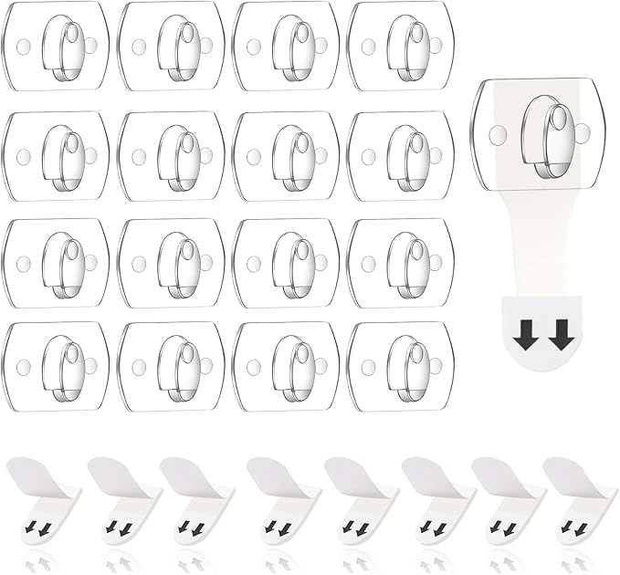 Ainiv 2-Packs Indoor Mini Light Clips, Damage Free Hanging Christmas String - Image 8
