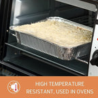 8x8 Aluminum Pans with Clear Plastic Lids - Image 5