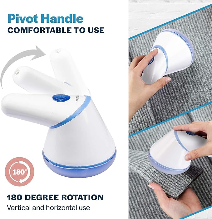 Fuzz Free Electric Fabric Shaver, Rechargeable Lint Remover, Fuzz Pill Clothing - Image 3