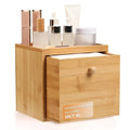 Disposable Face Towel with Bamboo Drawer Storage Box by Eggs+sound