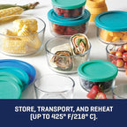 Anchor Hocking 18 Piece Glass Storage Containers - Image 4