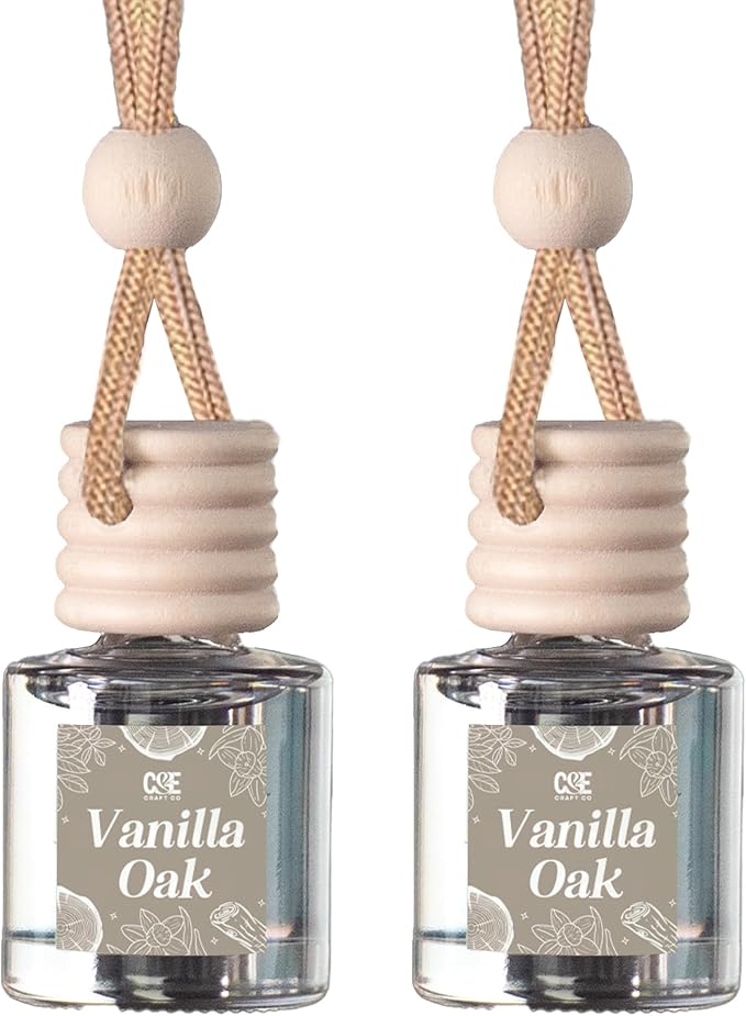 C&E Craft Co Hanging Car Air Freshener Diffuser 2 Pack, Long Lasting Fragrance by CECraftCompany