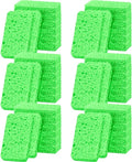 36 - Pack Non-Scratch Scrub Sponges - Sponges by Mainlyrunmakeupsuppliers