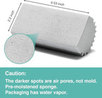 6 Pack Damp Dusting Sponge Duster, Reusable Household Cleaning Sponge Tool - Image 6