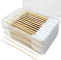200 PCS Dog Ear Cleaning Kit; 6-Inch Large Cotton Swabs by Garrelett