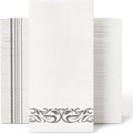 JOLLY CHEF 100 Disposable Hand Towels, Soft and Absorbent Linen Feel Dinner by JOLLYCHEF
