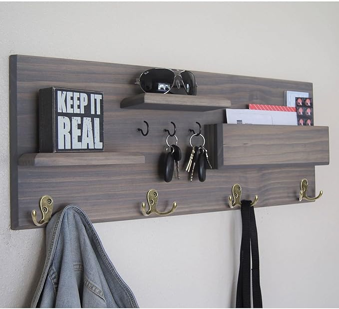 14 Pack Coat Hooks, Heavy Duty Double Prong Coat Hooks Wall Mounted - Image 7