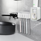 5 Slots Wall Mount Toothbrush Holder - Image 5