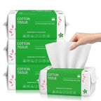 Disposable Face Towels 100 Count, Biodegradable Facial Towels by BeautyPersonalCare