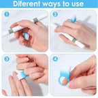 40Pcs Mini Nail Brush Ring Cleaner, Ymapinc Hand & Nail Brush - Image 4