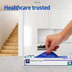 Medline FitGuard Touch Nitrile Exam Gloves, Powder Free, Disposable, Not Made - Image 6