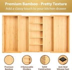 Umilife Extra Large Expandable Kitchen Drawer Organizer - Image 3