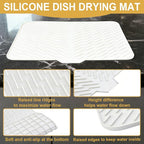 Silicone Dish Drying Mat 23x17 Multiple Usage, Easy clean, Eco-friendly - Image 3