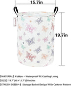 QUEENLALA Large Storage Basket, Laundry Hamper/Bathroom/Home Decor/Collapsible - Image 2
