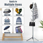 Haddockway Wooden Coat Rack Stand - Image 6