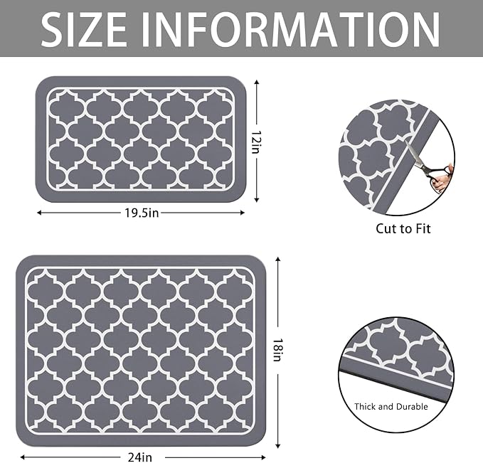 Dish Drying Mat for Kitchen Counter - Image 3