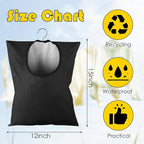 2 Pcs Clothes Pin Hanging Bag - Image 2