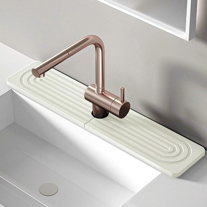 Stargaz Faucet Mat For Kitchen Sink，Sink stone quick dry around faucet by Unknown