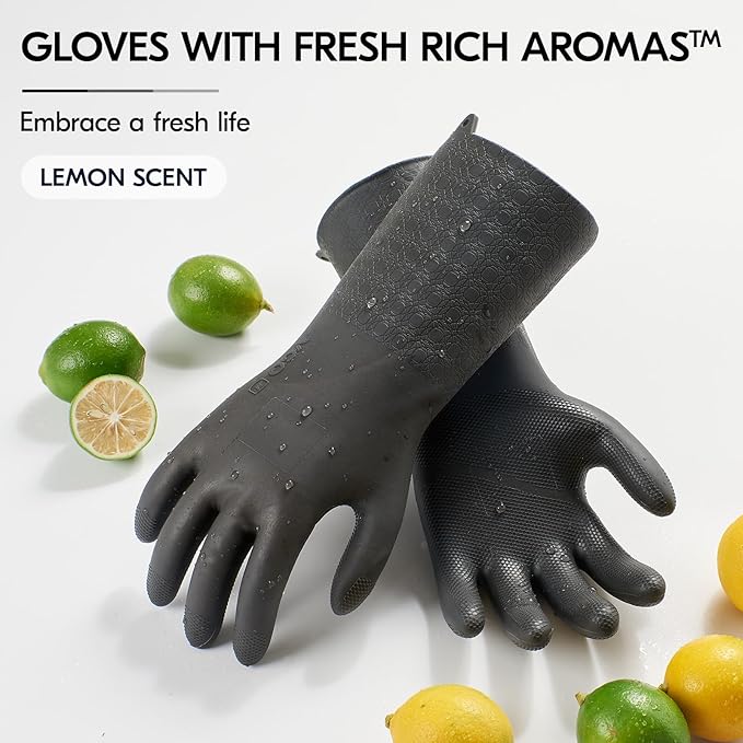 Vgo... Men's Work Gloves, Abrasion & Tear Resistant, - Image 2