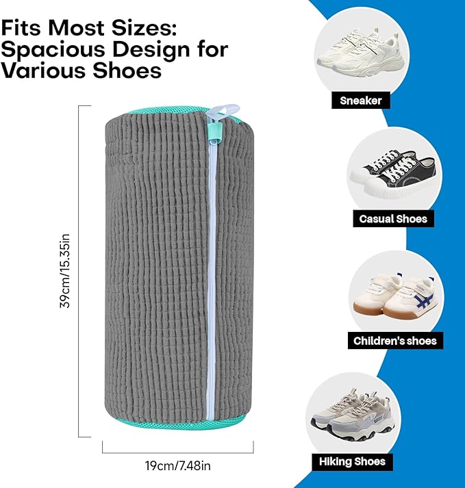 Shoe Washing Machine Bag: Laundry Shoe Bag - Image 4