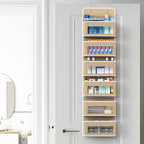 Simple Houseware 6 Clear Window Pocket Over Closet Door Storage Hanging - Image 5
