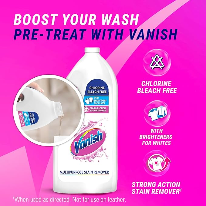 Vanish White Multi-Purpose Stain Remover 1700ML - Image 5