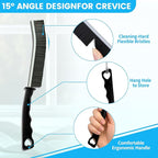 16Pcs Crevice Cleaning Brush Set, Hard Bristle Scrub Brushes Tools - Image 6